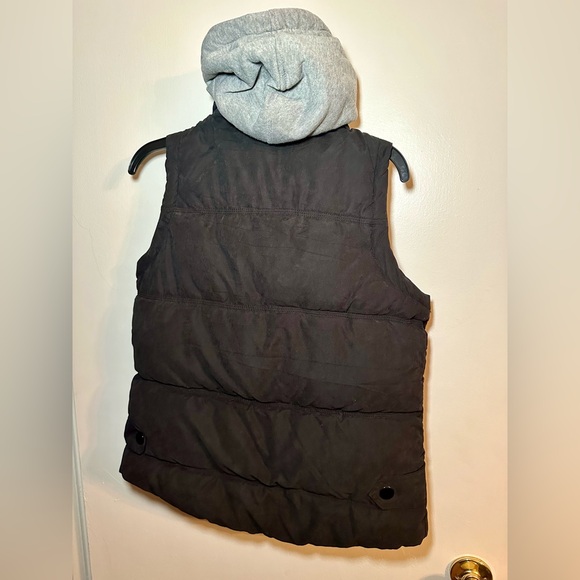 NWT black vest with gray hood size XXL - Picture 7 of 11